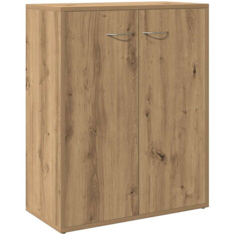 vidaXL Credenza Rovere Artigianale 60x30x75 cm in Legno Multistrato