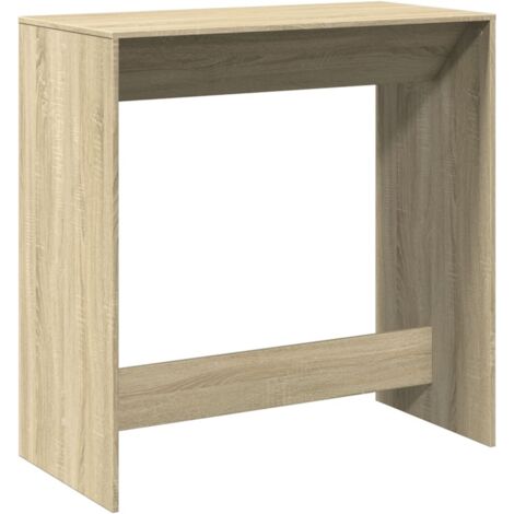 Tavolo da Bar Rovere Sonoma 102x50x103,5cm in Legno Multistrato vidaXL
