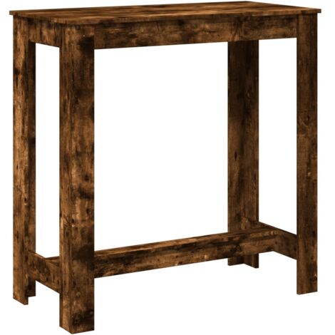 vidaXL Tavolo Bar Rovere Artigianale 102x50x103,5 cm Legno Multistrato