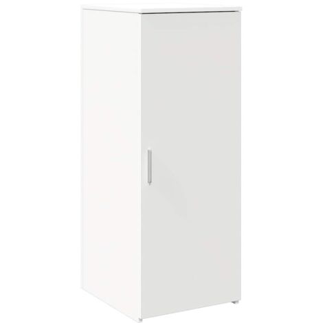 vidaXL Mobiletto portaoggetti bianco 40x45x103,5 cm in legno ingegnerizzato