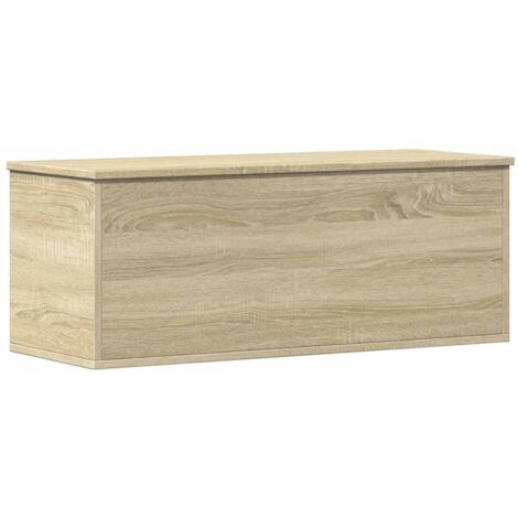 vidaXL Contenitore Portaoggetti Rovere Sonoma 90x35x35cm in Truciolato
