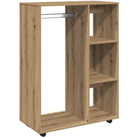 vidaXL Armadio Rovere Artigianale 80x40x110 cm in Legno Multistrato