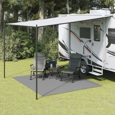 vidaXL Tappeto da Tenda Antracite 3x2,5 m