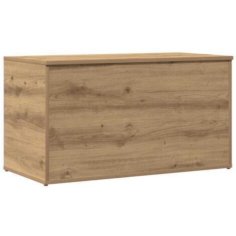vidaXL Cassapanca Rovere Artigianale 84x42x46 cm Legno Ingegnerizzato