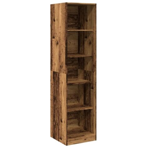 vidaXL Armadio Legno Antico 50x50x200 cm in Legno tecnico