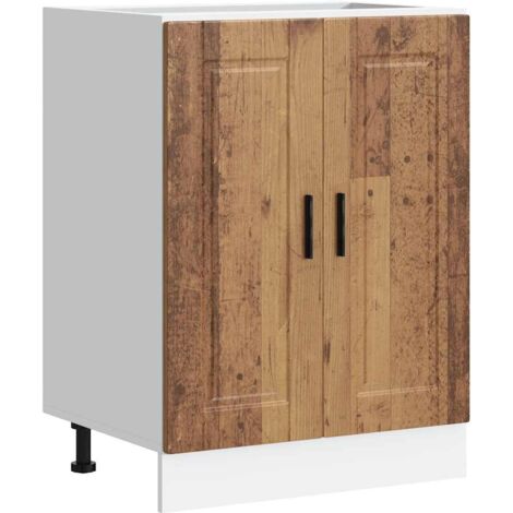 vidaXL Base da Cucina Porto Legno Antico in Legno Multistrato