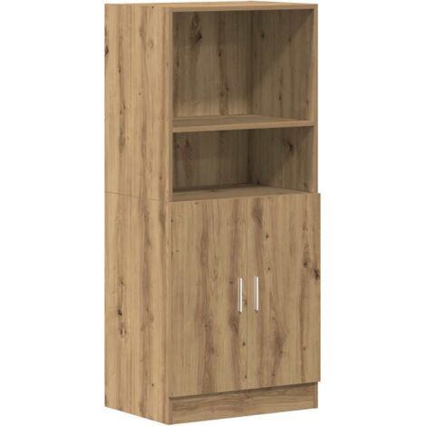 vidaXL Armadietto Rovere Artigianale 57x41,5x131,5 cm in Truciolato