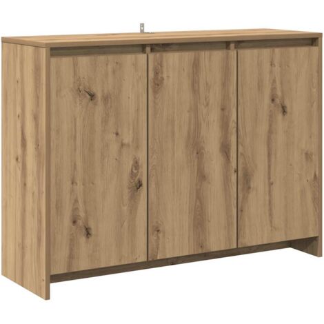 vidaXL Credenza Rovere Artigianale 102x35x70 cm in Truciolato