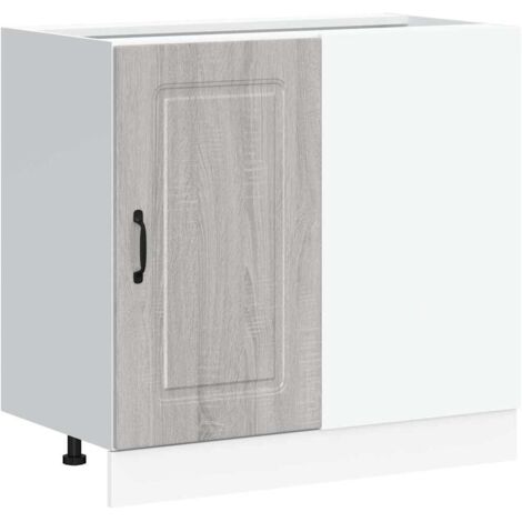 vidaXL Base da Cucina Kalmar Grigio Sonoma in Legno Multistrato
