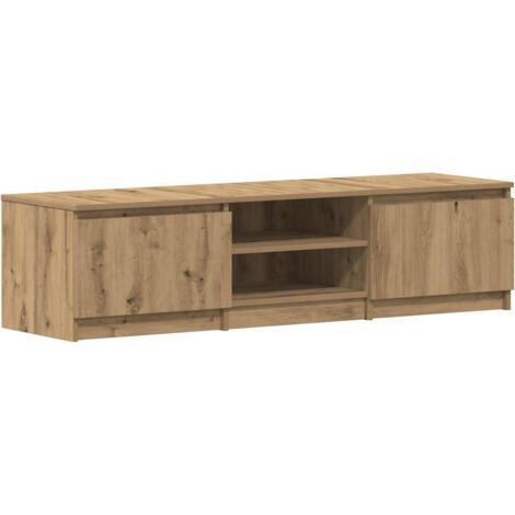 vidaXL Mobile Porta TV Rovere Artigianale 140x40x36 cm Multistrato