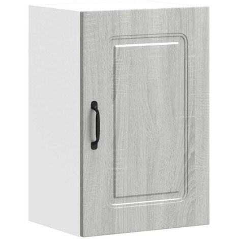 vidaXL Pensile da Cucina Kalmar Grigio Sonoma in Legno Multistrato