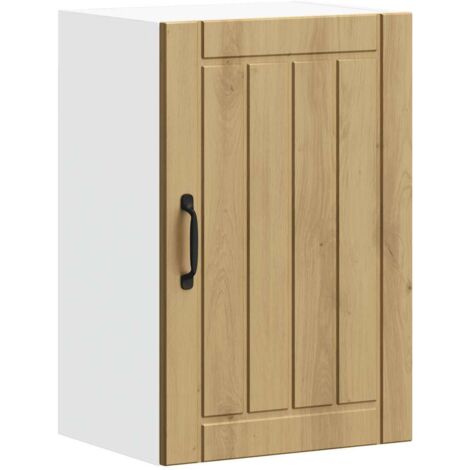 vidaXL Pensile da Cucina Lucca Rovere Artigianale in Legno Multistrato