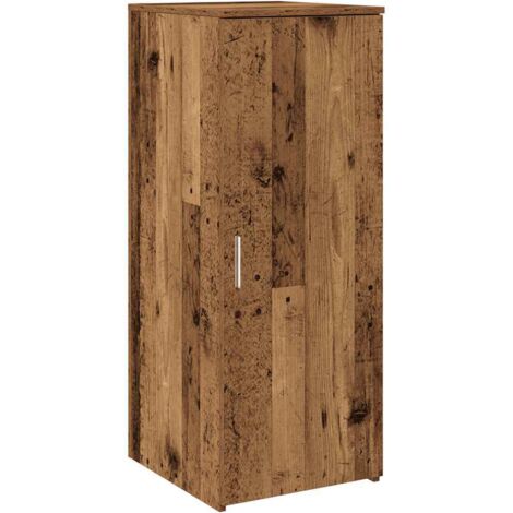 vidaXL Mobile Portaoggetti Legno Antico 40x45x103,5 cm in Truciolato