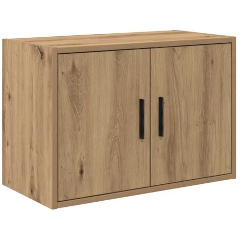 vidaXL Pensile per Garage Rovere Artigianale in Legno Multistrato