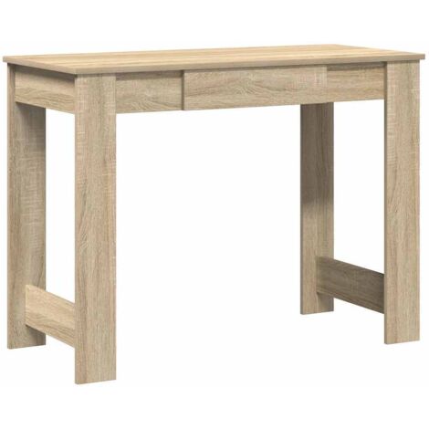 vidaXL Scrivania Rovere Sonoma 100x45x75 cm in Legno Multistrato