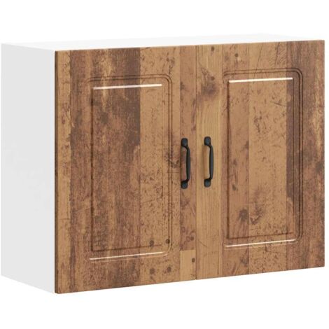 vidaXL Pensile da Cucina Kalmar Legno Vecchio in Legno Multistrato