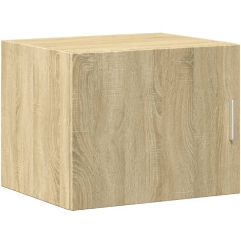 vidaXL Mobile a Parete Rovere Sonoma 50x42,5x40 cm Legno Multistrato