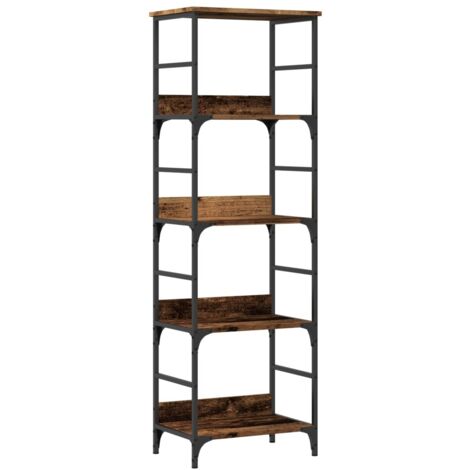 vidaXL Libreria Legno Antico 50x33x153 cm in Legno Multistrato