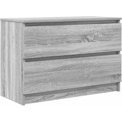 vidaXL Mobile Porta TV Grigio Sonoma 80x35x54 cm in Legno Multistrato