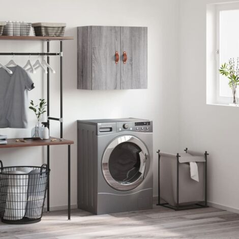 vidaXL Mobile Pensile Grigio Sonoma 60x31x60 cm in Legno (1/5)