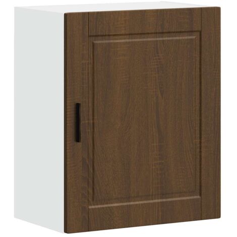 vidaXL Pensile da Cucina Porto Rovere Marrone in Legno Multistrato