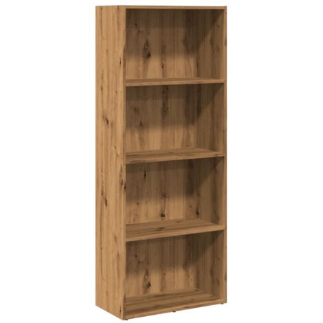 Libreria Rovere Artigianale 60x30x152 cm in Legno Multistrato vidaXL