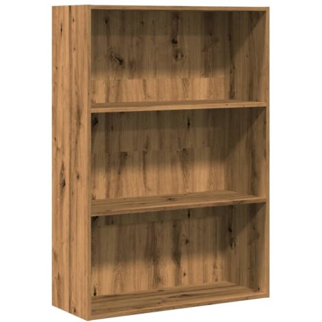 Libreria Rovere Artigianale 80x30x114 cm in Legno Multistrato vidaXL