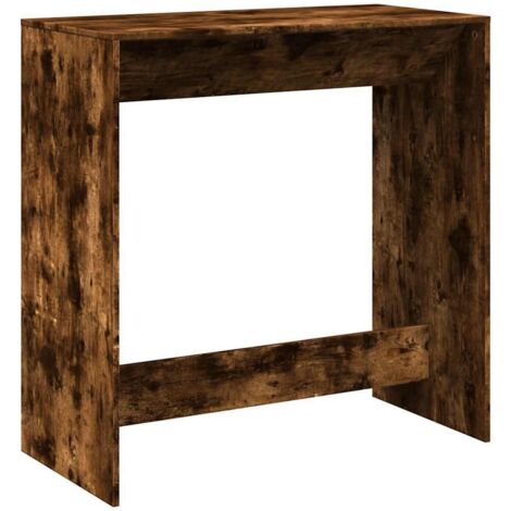 vidaXL Tavolo Bar Rovere Artigianale 102x50x103,5 cm Legno Multistrato