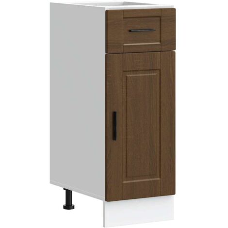 Base da Cucina Porto Rovere Marrone in Legno Multistrato vidaXL (1/5)