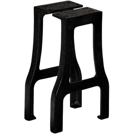 Gambe per Panca 2 pz a Forma di A in Ghisa vidaXL