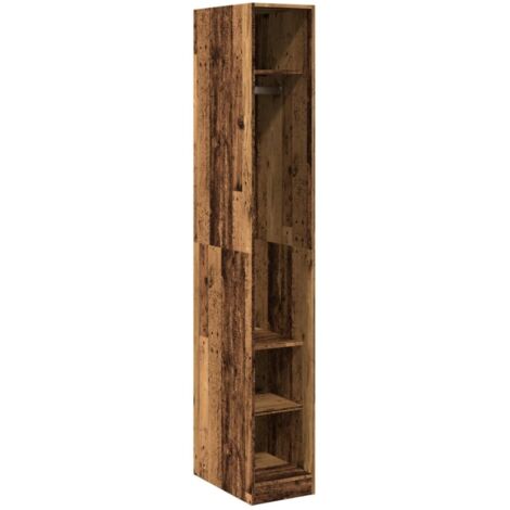 Armadio Legno Antico 30x50x200 cm in Legno Multistrato vidaXL