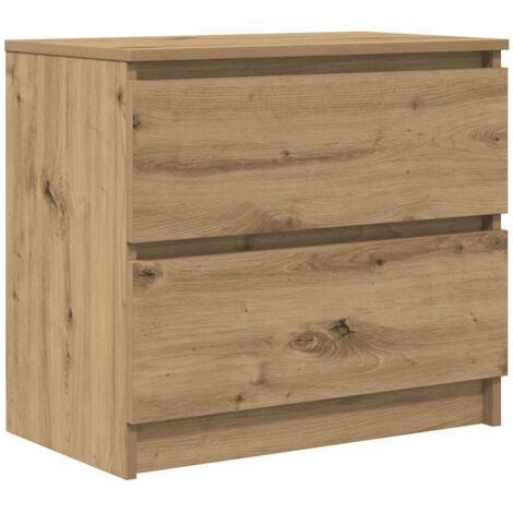 Mobile TV Rovere Artigianale 60x35x54 cm in Legno Multistrato vidaXL