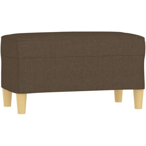 vidaXL Panca Marrone 70x35x41 cm in Tessuto