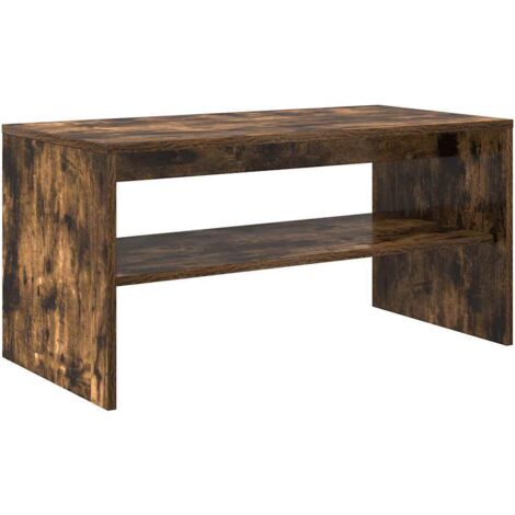 vidaXL Mobile Porta TV Rovere Fumo 80x40x40 cm in Legno Multistrato