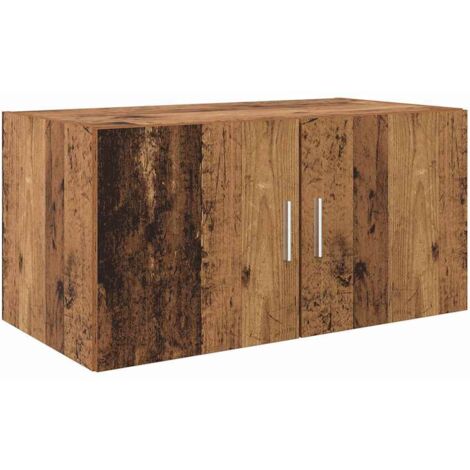Armadietto a muro Legno vecchio 80 x 42.5 x 40 cm vidaXL