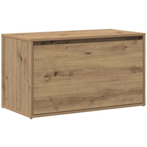 vidaXL Panca Ingresso 80x40x45 cm Rovere Artigianale Legno Multistrato