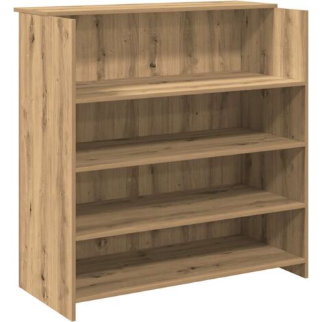 vidaXL Banco Reception Rovere Artigianale 100x50x103,5cm in Truciolato