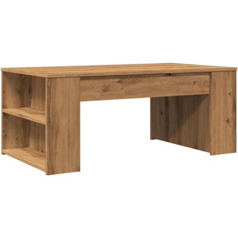vidaXL Tavolino Salotto Rovere Artigianale 102x55x42 cm Multistrato