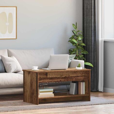 vidaXL Tavolino da salotto Legno vecchio 80 x 50.5 x 41.5 cm