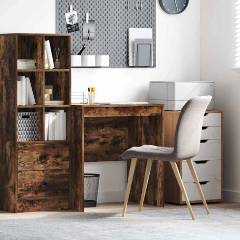 vidaXL Scrivania Altro Rovere fumo 70 x 50 x 76 cm Legno multistrato