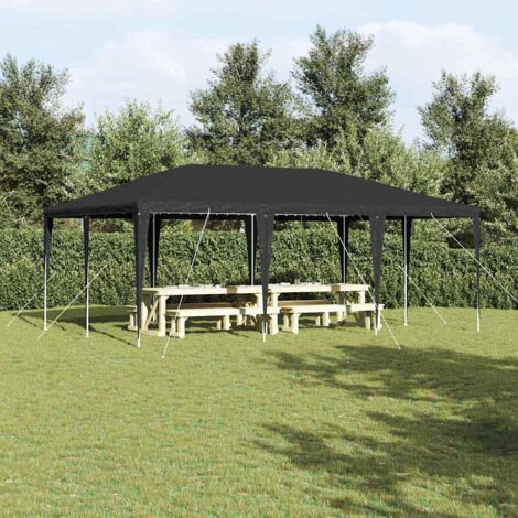 vidaXL Tenda Party Antracite e Bianco 600 x 400 x 266 cm