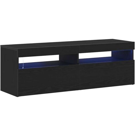 vidaXL Mobile TV Nero 120 x 35 x 40 cm Legno multistrato