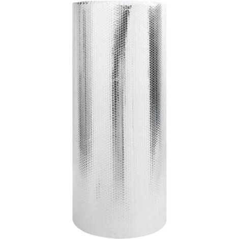 vidaXL Riflettore di calore per termosifoni Argento 1 x 15 m Alluminio