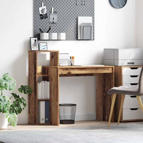 vidaXL Scrivania Legno vecchio 100 x 40 x 90 cm Legno multistrato