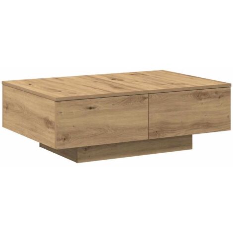 vidaXL Tavolino da Salotto Rovere Artigianale 90x60x31 cm Truciolato