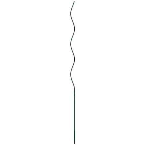 vidaXL Sostegni a spirale per piante 20 pcs Verde 110 cm