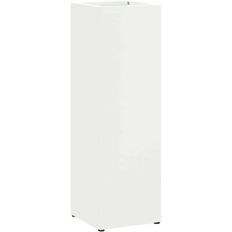 Supporto per Ombrellone Bianco 15.5 x 15.5 x 49 cm Metallo vidaXL