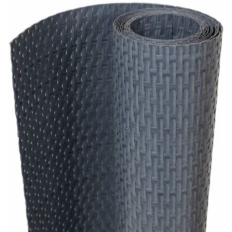 Paravento da Balcone Antracite 1000x100 cm in Polyrattan vidaXL