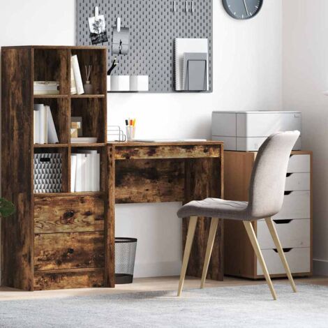 vidaXL Scrivania Altro Rovere fumo 70 x 40 x 76 cm Legno multistrato