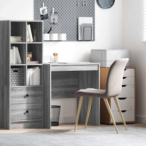 vidaXL Scrivania Altro Grigio sonoma 70 x 50 x 76 cm Legno multistrato